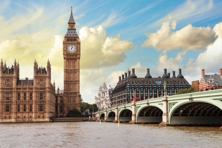 Londres: Visita guiada en un autobús antiguo de techo abierto