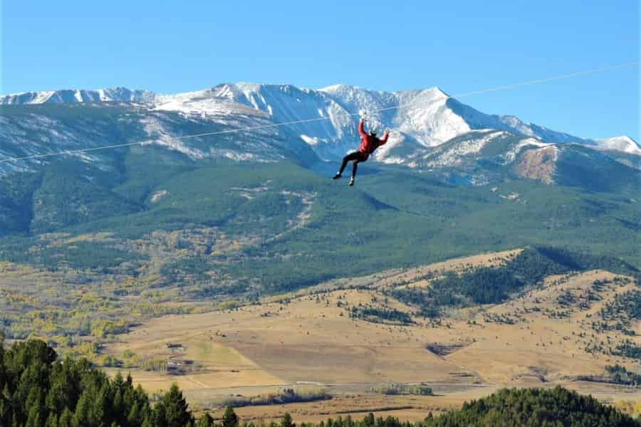 Anaconda: Montana-Zipline-Abenteuer. Foto: GetYourGuide Anaconda: Montana-Zipline-Abenteuer. Foto: GetYourGuide