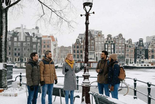 Amsterdam: tour storico a piedi