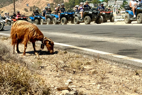 Kreta - en resa Fyrhjulingssafari med utforskning av spökstäder