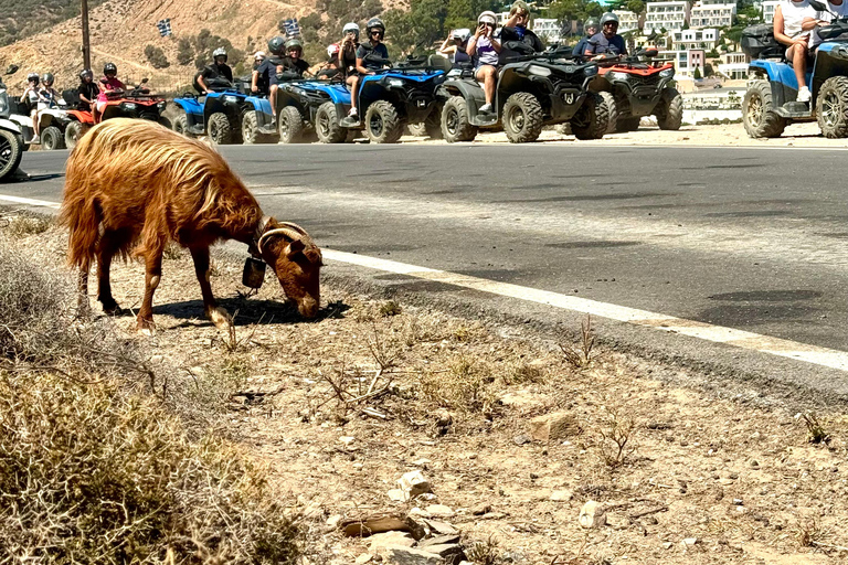 Kreta - en resa Fyrhjulingssafari med utforskning av spökstäder