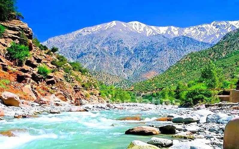 Marrakech : excursion d'une journée dans la vallée de l'Ourika, déjeuner et promenade guidée - trekking