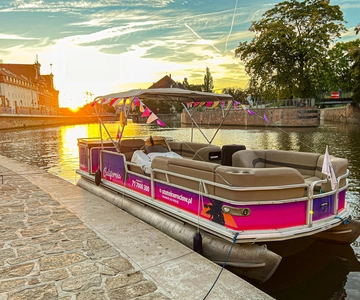 Wroclaw Old Town sunset boat cruise