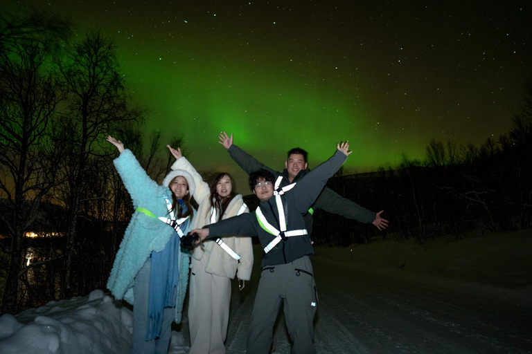 Tromsø: Northern Lights Tour with Local Guide and Photos