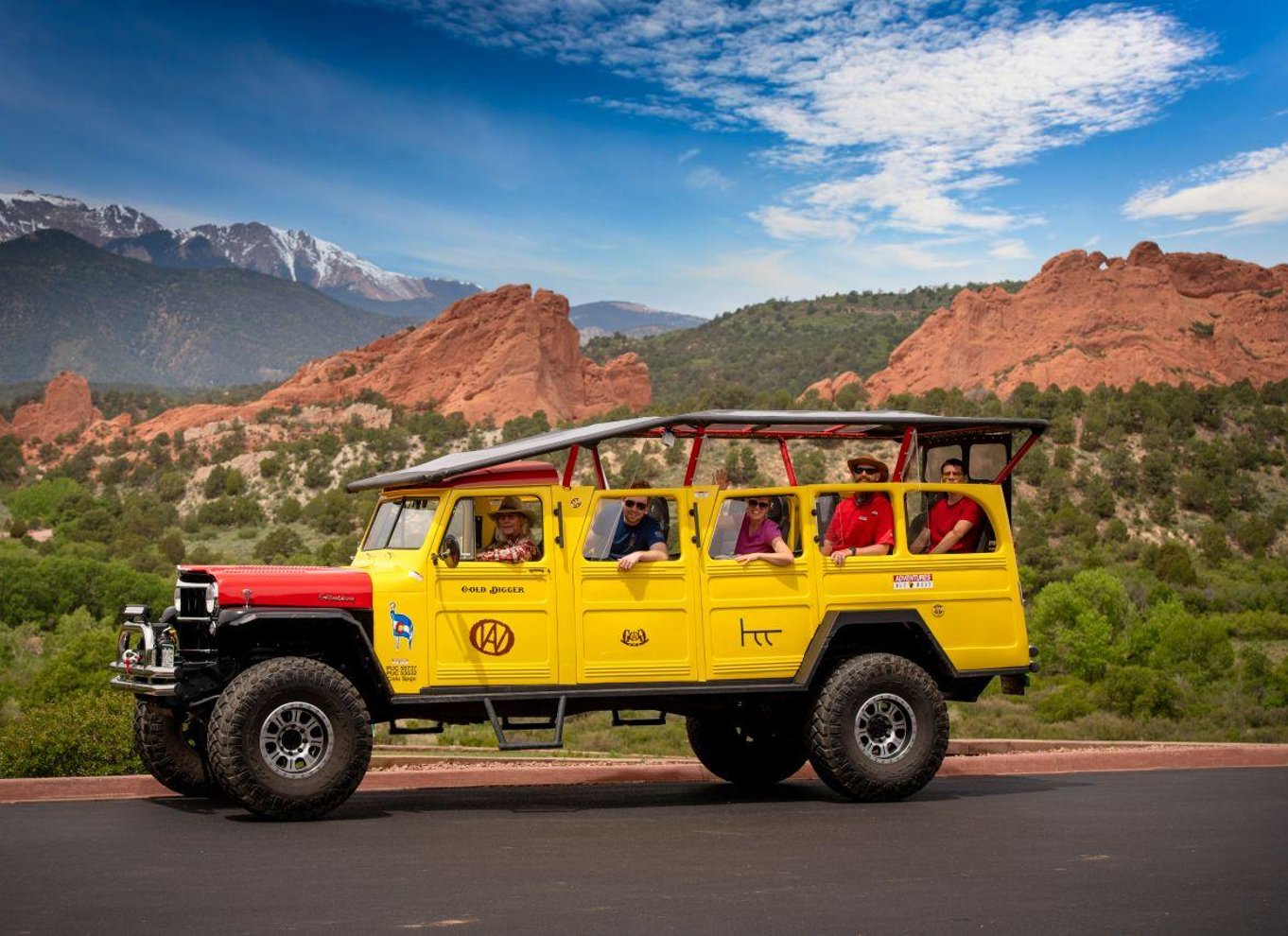 Colorado Springs: Garden of the Gods og Foothills Jeep Tour