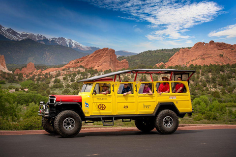 Colorado Springs: Garden of the Gods and Foothills Jeep Tour