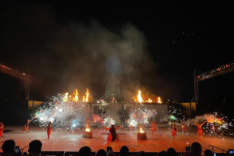 Yogyakarta : Coucher de soleil au temple de Prambanan et ballet du Ramayana