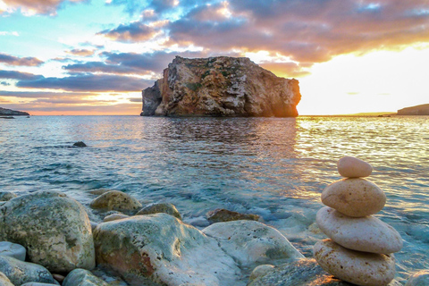 Vanuit Mellieha: Drie baaien cruise inclusief de Blue Lagoon