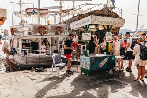 Rhodes: Romantic Gulet Cruise w/ Swimming, Buffet & Drinks