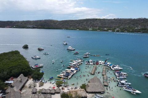 Cartagena: Utflykt till Cholon &amp; Baru med buss och båt + lunch