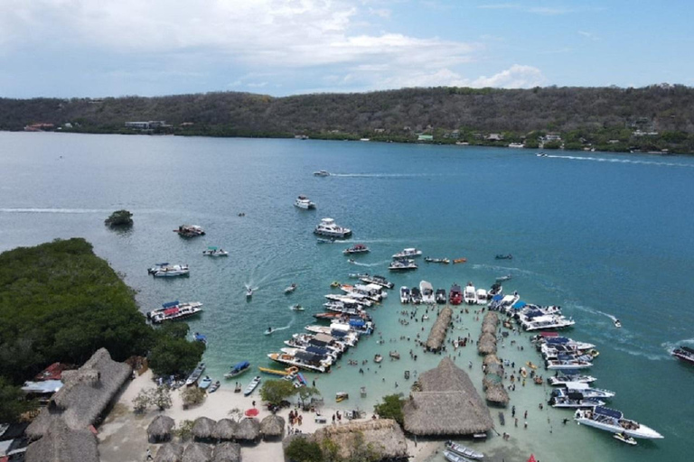 Cartagena: Excursión a Cholón y Barú en autobús y barco+almuerzo