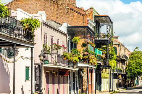 Bilhetes para passeio a pé e cruzeiro pelo bairro francês de Nova Orleães