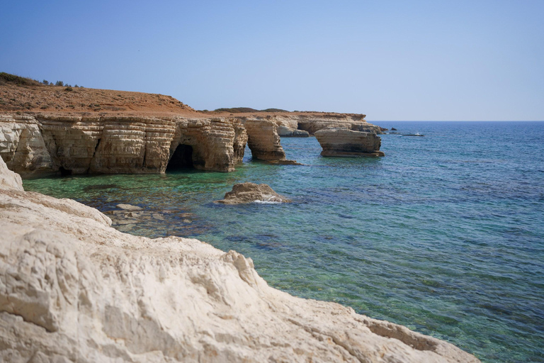 From Paphos: Baths of Aphrodite, Sea Caves and Wine Tour