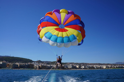 Rethymno: Parasailing Flight Experience over the Aegean