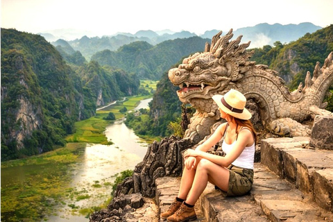 From Hanoi: 3-Day Ninh Binh & Pu Luong Nature Adventure Option 2: Deluxe Hotel & Deluxe Resort with Mountain View