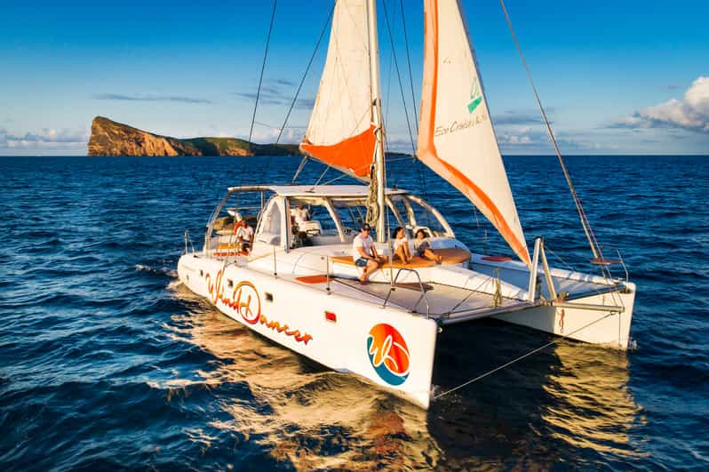 catamaran cruise experience in mauritius