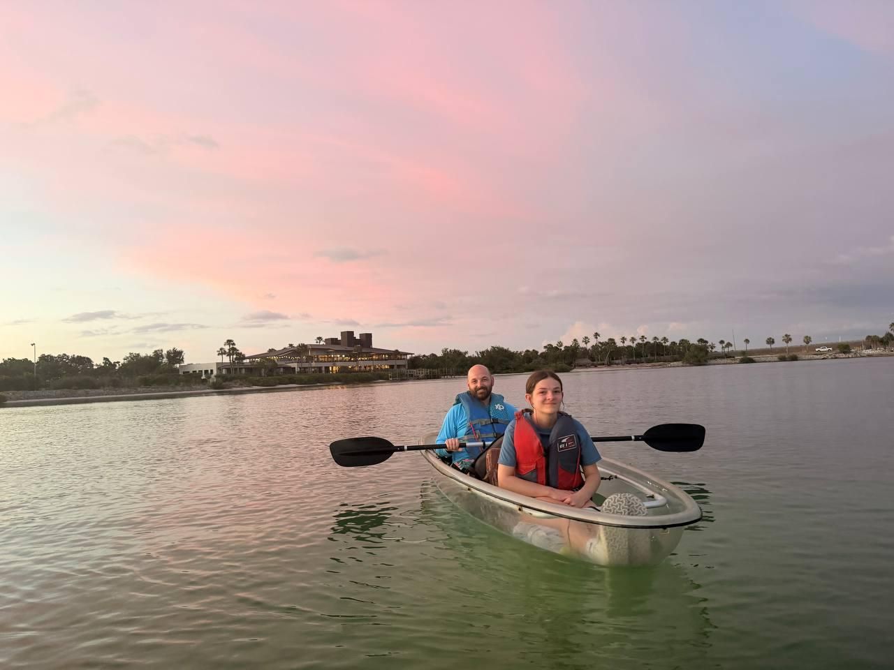 Longboat Key: Tour mit Glasbodenkajak zur goldenen Stunde