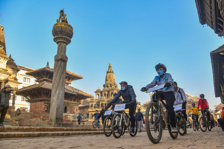 Bhaktapur: Guided Bicycle Heritage Tour