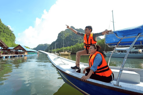 Island Discovery Boat Adventure in Langkawi with Pick Up Island Hopping Adventure with Snorkeling Gear Included