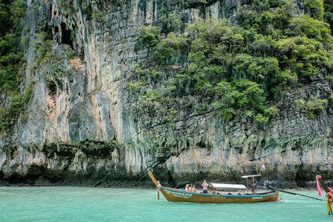 Isla Phi Phi : Barco de cola larga privado 4 horas Phi Phi Lay