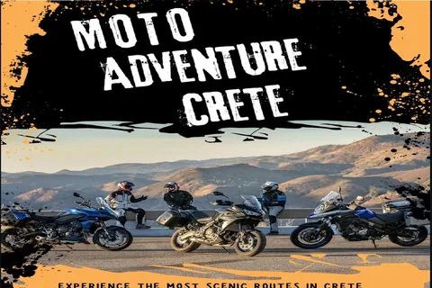 Crete: Guided Motorcycle Tour with Drone Footage