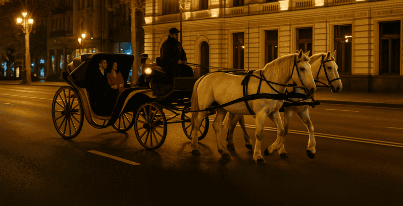 Tbilisi: Romantic Old-Town Carriage Ride at Night