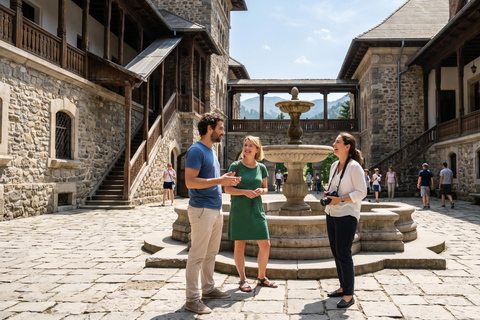 From Bucharest: Dracula's Castle, Peles Castle & Brasov Trip MINIVAN - Dracula's Castle, Peles Castle & Brasov Trip