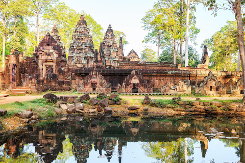 Siem Reap: Kulen Waterfalls and Banteay Srei Tour