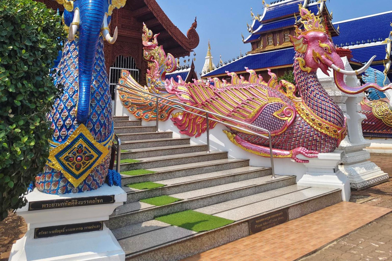 From Chiang Mai: Dantewada, sticky Waterfalls & temple Tour From Chiang Mai: Dantewada, Sticky Waterfalls & Wat Banden