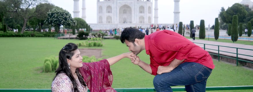 Depuis Jaipur : excursion privée d'une journée à Agra avec le Taj Mahal et le fort d'Agra