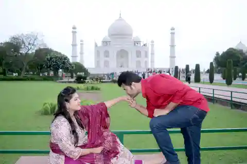 Desde Jaipur: Excursión de un día a Agra con el Taj Mahal y el Fuerte de Agra