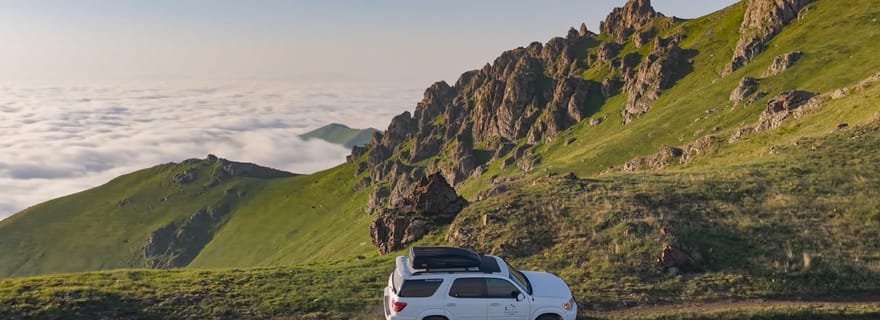 Au départ de Kapan : Excursion hors route au lever du soleil sur le mont Khustup