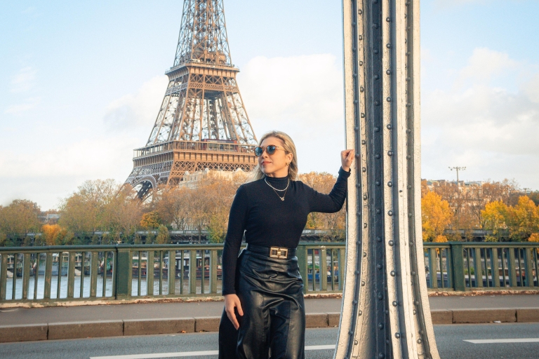 Paris: Professionelles Foto-Shooting mit dem EiffelturmStandard-Fotoshooting (30 Fotos)
