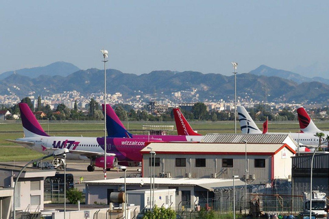 Serviço de traslado do aeroporto de Tirana para a cidade