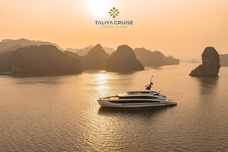 Hanoi: Lan Ha & Ha Long Bay on a Luxury 6* cruise day trip Share Transfer + Cruise 1 day