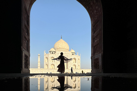 Taj Mahal : billet d&#039;entrée pour les étrangers (valeur élevée avec l&#039;entrée express)