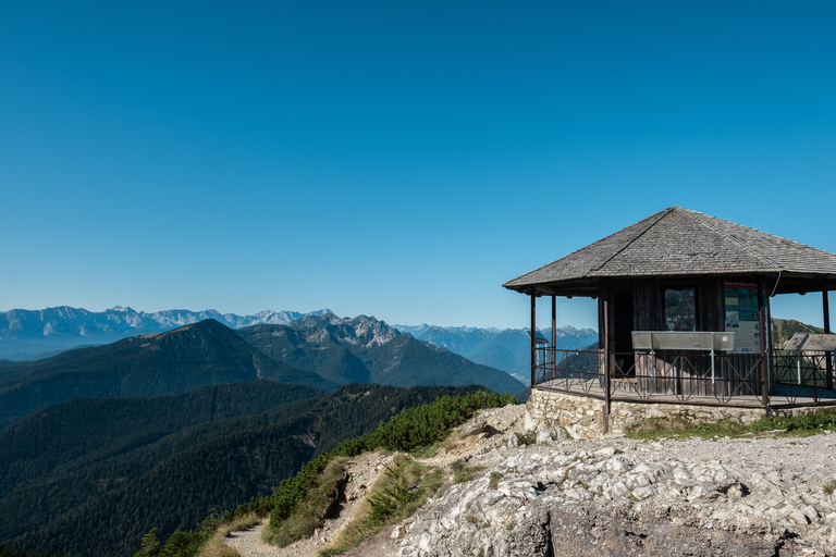 Pick-up from Munich: Sunset over-night hike Bavarian Alps spring&summer-26