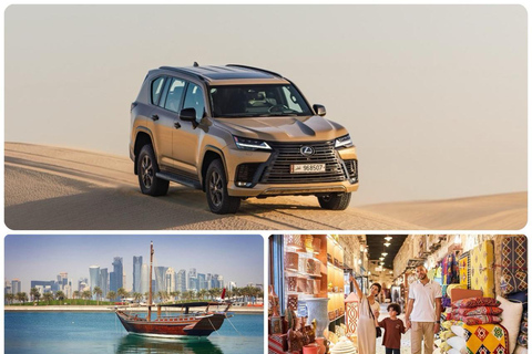 Doha : Full day Combo Tour to Doha City And Desert Safari
