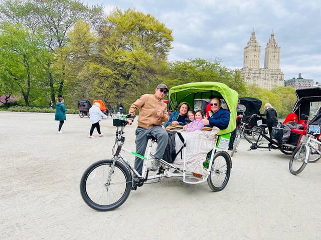 NYC : Visite guidée de Central Park en cyclo-pousse