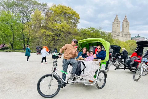 NYC: Central Park guidet tur med cykeltaxi