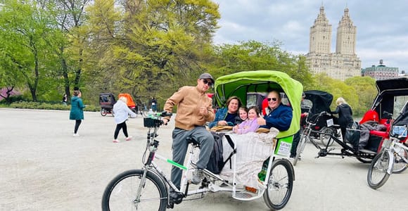 NYC: Central Park Guided Pedicab Tour