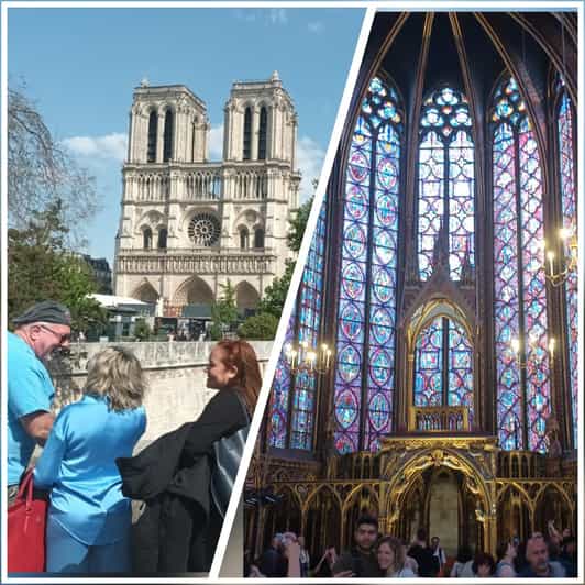 Notre Dame Exterior, Ile de la Cité Tour og Saint Chapelle