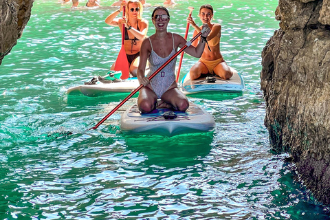 Paddle boarding from Sorrento to Bagni Regina Giovanna