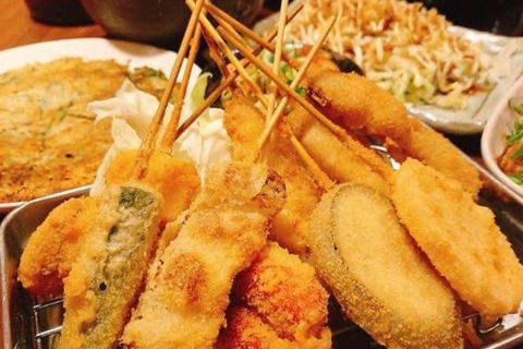 Osaka: Nocna wycieczka kulinarna po NambaOsaka: Nocna wycieczka kulinarna po dzielnicy Namba