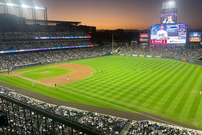 Colorado Rockies Baseball Game Rooftop Experience Ticket