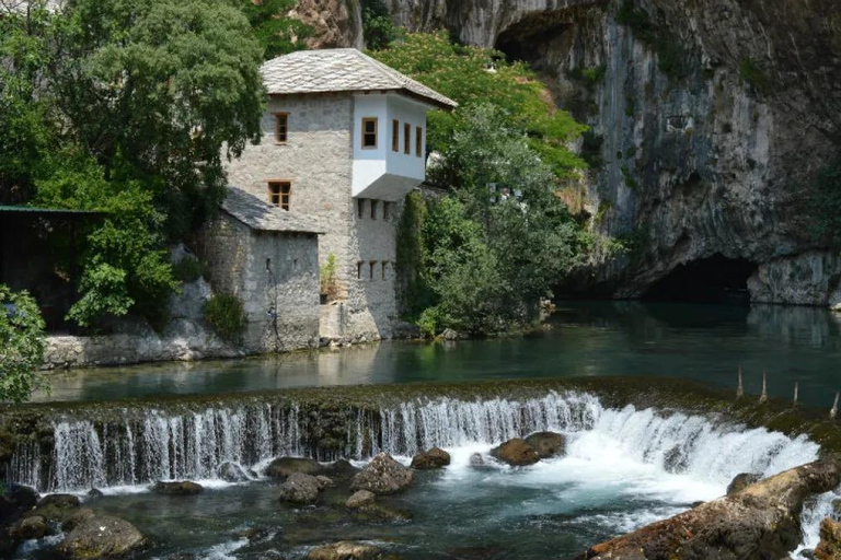 From Sarajevo: Mostar, Blagaj, Konjic & Kravica Waterfalls Private Tour with Flexible itinerary