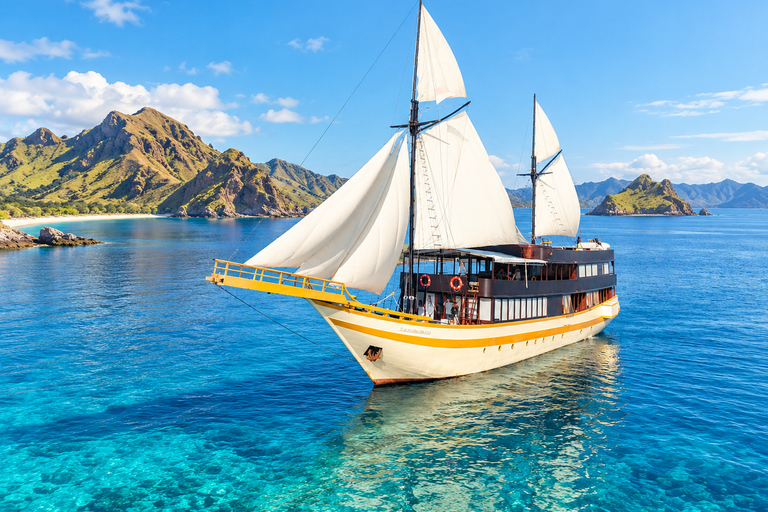 Labuan Bajo: 3-Day Komodo Sailing Luxury Boat with All Fees Deluxe Boat - Private Standar Room (2pax/room)