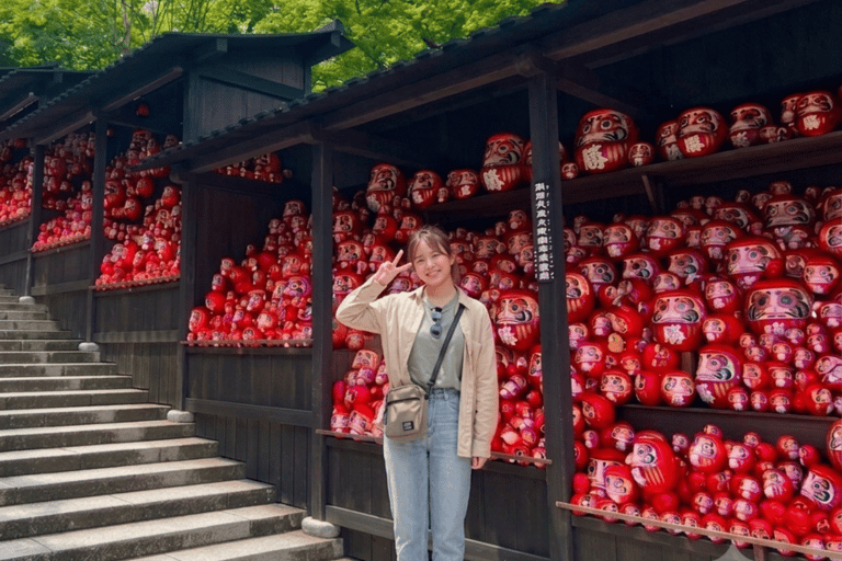 From Osaka: Arashiyama, Fushimi Inari & Katsuo-ji Day Tour