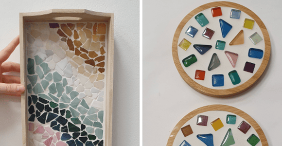 Munich: Mosaic Workshop with Drinks and Snack