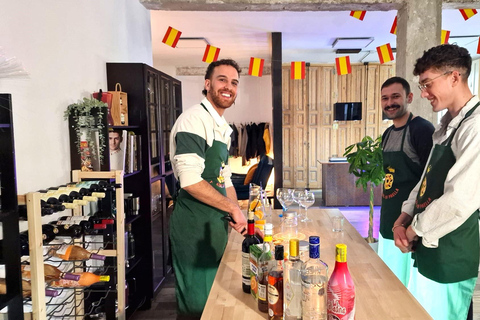 Madrid: Paella en Sangria Workshop met Tapas Proeverij